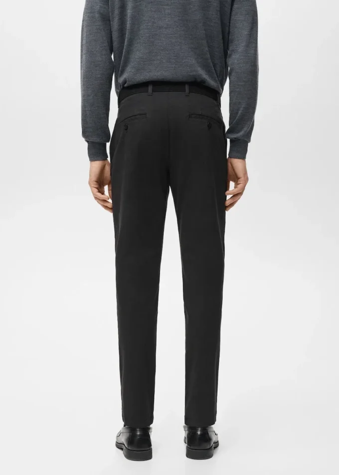 Pantalon chino court et fuselé Prato Pantalon chino court et fuselé Prato