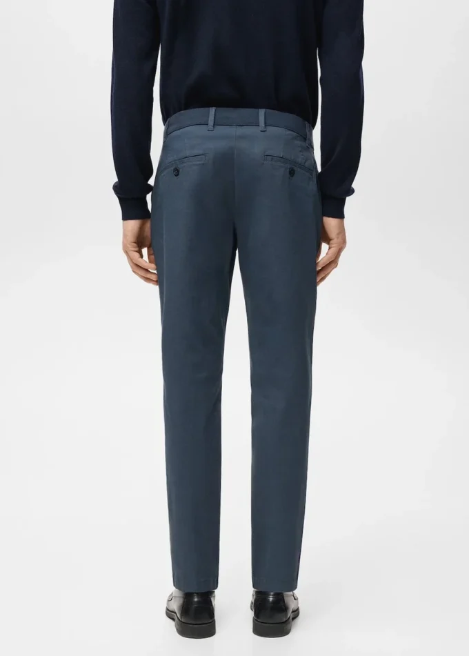 Pantalon chino court et fuselé Prato Pantalon chino court et fuselé Prato
