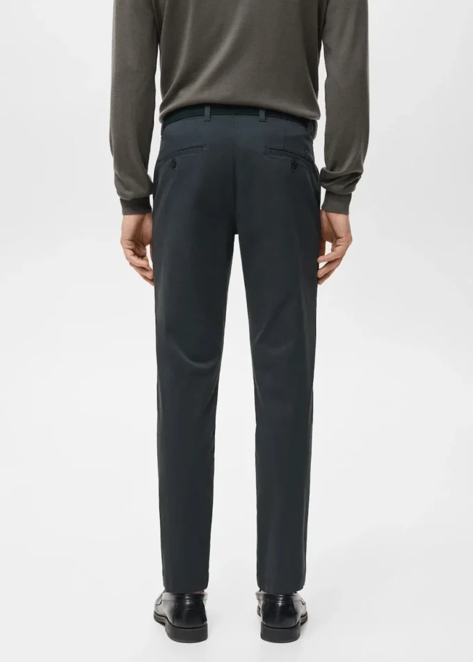 Pantalon chino court et fuselé Prato Pantalon chino court et fuselé Prato