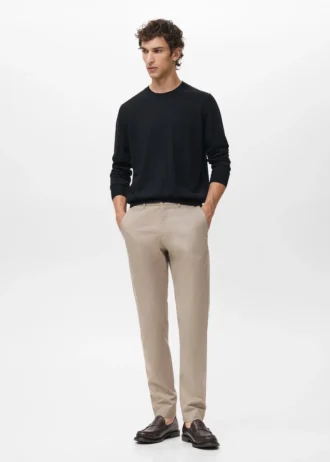 Pantalon chino slim Dublino