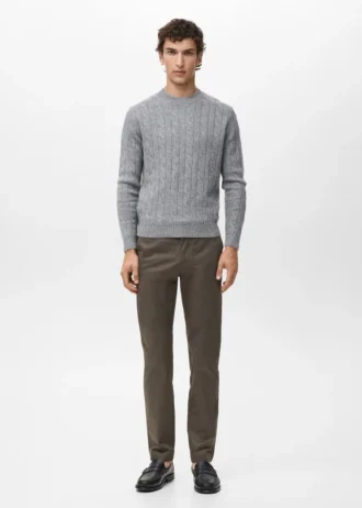 Pantalon chino slim Dublino