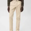 Pantalon chino slim en sergé Barna Pantalon chino slim en sergé Barna