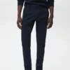 Pantalon chino slim en sergé Barna Pantalon chino slim en sergé Barna