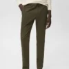 Pantalon chino slim en sergé Barna Pantalon chino slim en sergé Barna