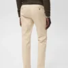 Pantalon chino slim en sergé Barna Pantalon chino slim en sergé Barna