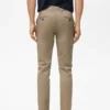 Pantalon chino slim en sergé Barna Pantalon chino slim en sergé Barna