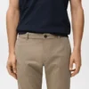 Pantalon chino slim en sergé Barna Pantalon chino slim en sergé Barna
