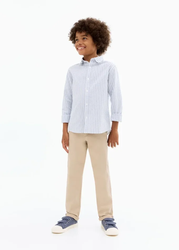 Pantalon chino uni