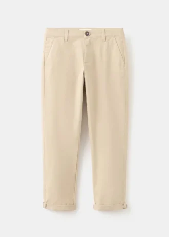 Pantalon chino uni