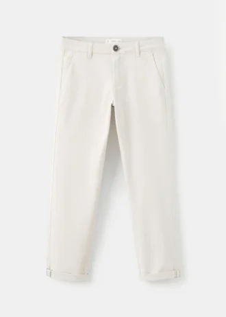 Pantalon chino uni