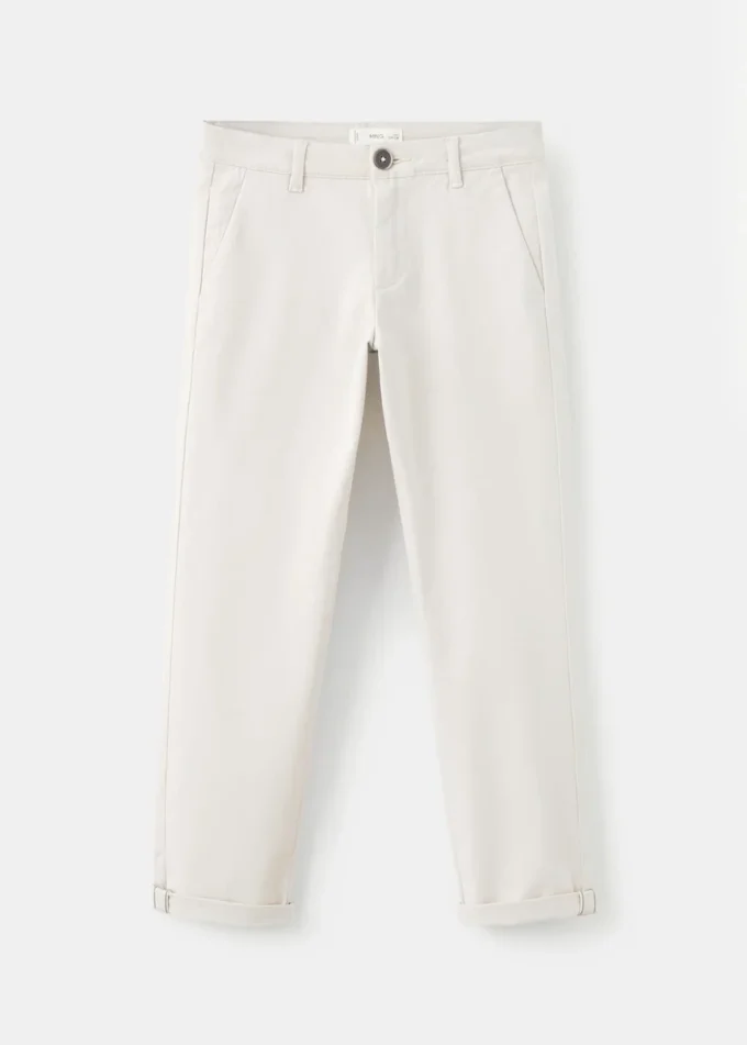 Pantalon chino uni Pantalon chino uni