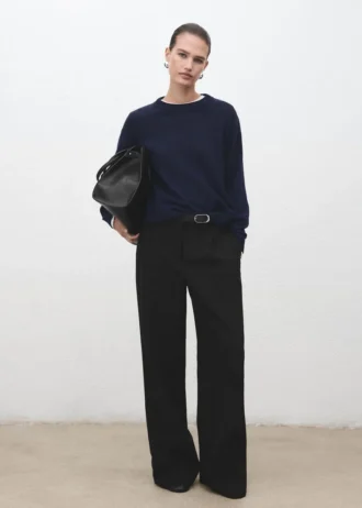 Pantalon combiné avec ceinture