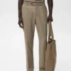 Pantalon court fuselé en coton Pantalon court fuselé en coton