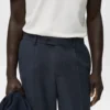 Pantalon court fuselé en coton Pantalon court fuselé en coton