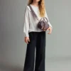 Pantalon culotte en coton