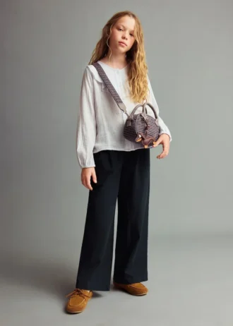 Pantalon culotte en coton