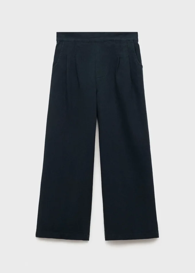 Pantalon culotte en coton