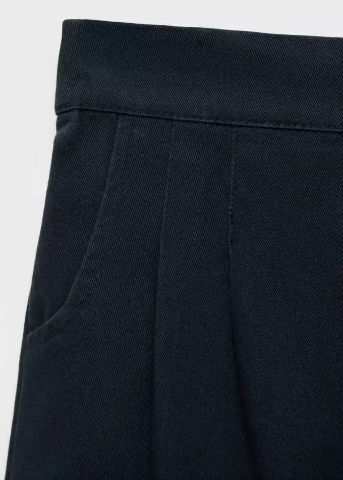 Pantalon culotte en coton