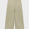 Pantalon culotte à fleurs