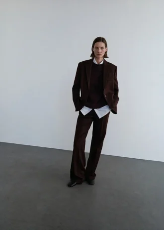 Pantalon de costume 100 % laine