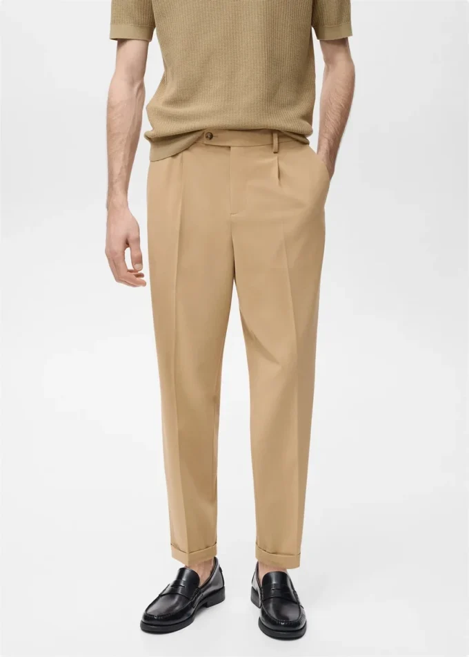 Pantalon de costume Boston coupe classique Pantalon de costume Boston coupe classique