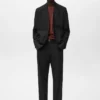 Pantalon de costume Boston coupe classique Pantalon de costume Boston coupe classique