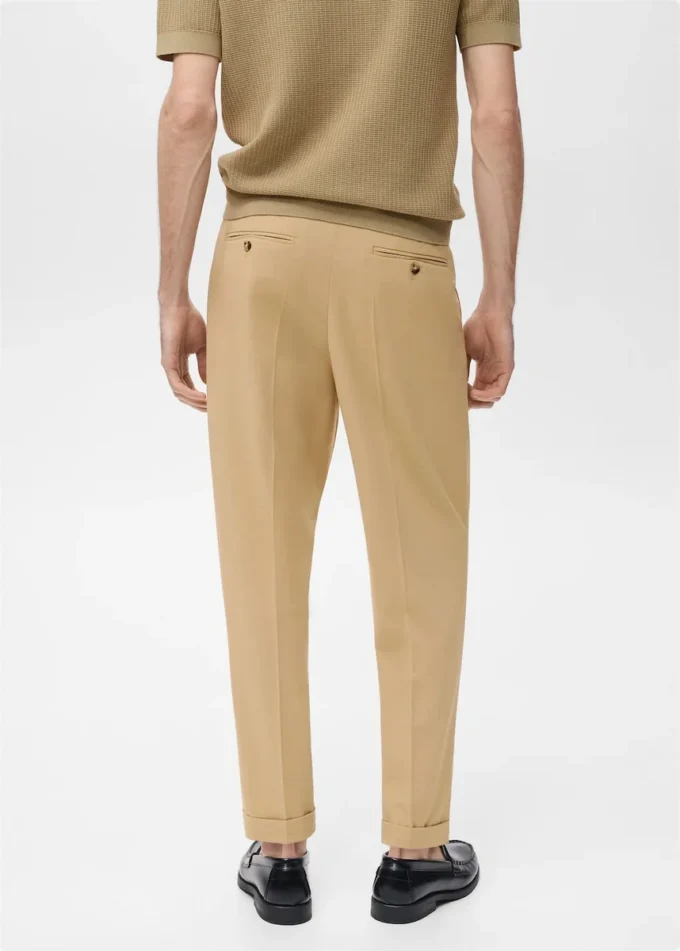 Pantalon de costume Boston coupe classique Pantalon de costume Boston coupe classique