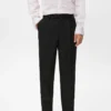 Pantalon de costume coupe classique à pinces Pantalon de costume coupe classique à pinces