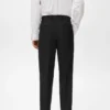 Pantalon de costume coupe classique à pinces Pantalon de costume coupe classique à pinces