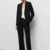 Pantalon de costume droit Pantalon de costume droit