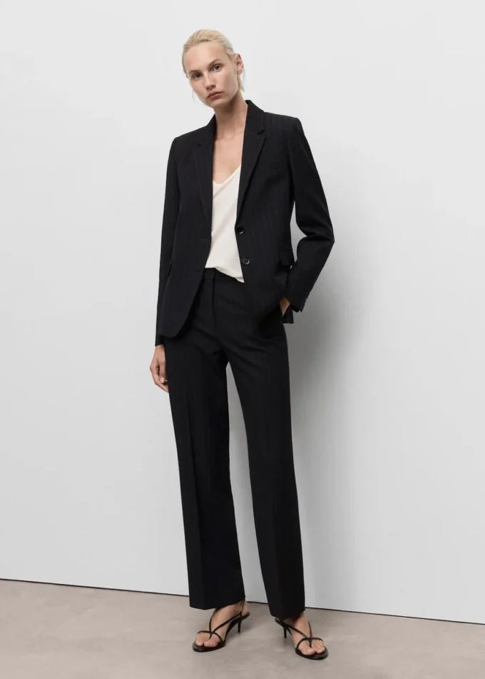 Pantalon de costume droit Pantalon de costume droit