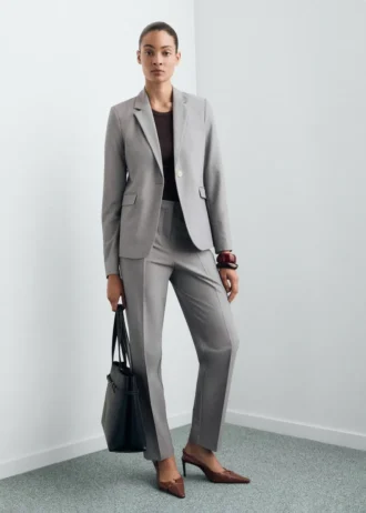 Pantalon de costume droit