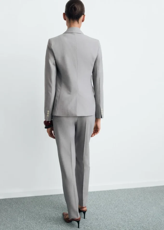 Pantalon de costume droit Pantalon de costume droit