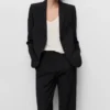 Pantalon de costume droit Pantalon de costume droit