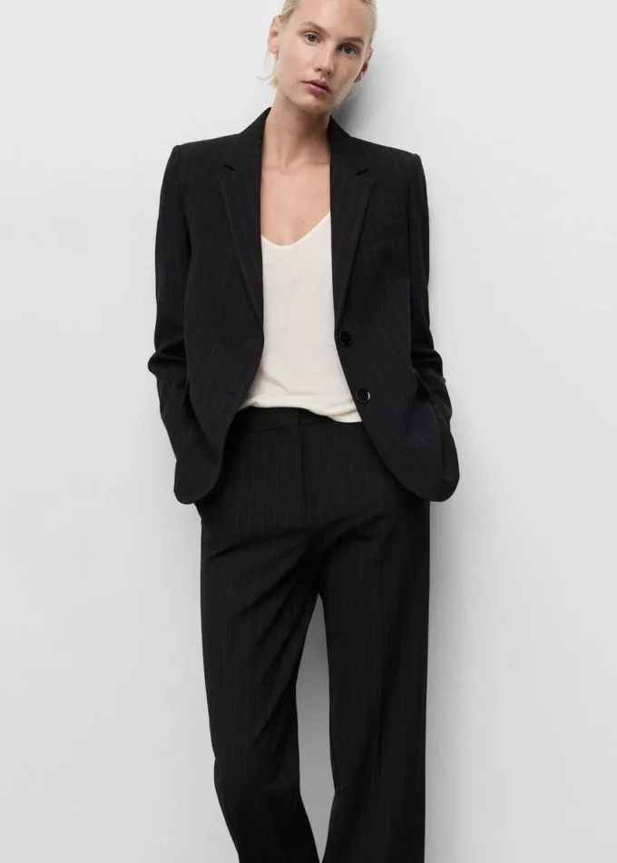 Pantalon de costume droit Pantalon de costume droit