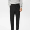 Pantalon de costume droit à pinces Pantalon de costume droit à pinces