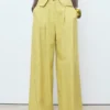 Pantalon de costume droit à rayures Pantalon de costume droit à rayures