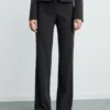 Pantalon de costume droit sans coutures Pantalon de costume droit sans coutures