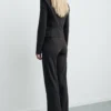 Pantalon de costume droit sans coutures Pantalon de costume droit sans coutures