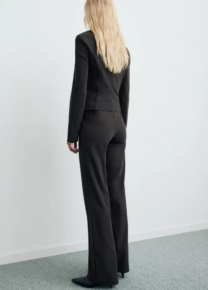 Pantalon de costume droit sans coutures Pantalon de costume droit sans coutures