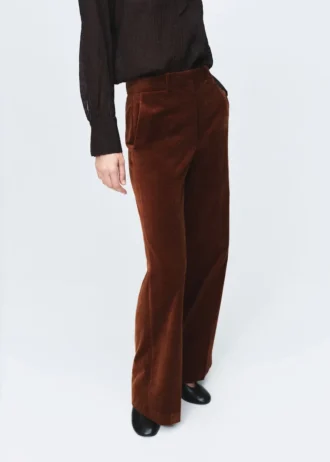 Pantalon de costume en velours