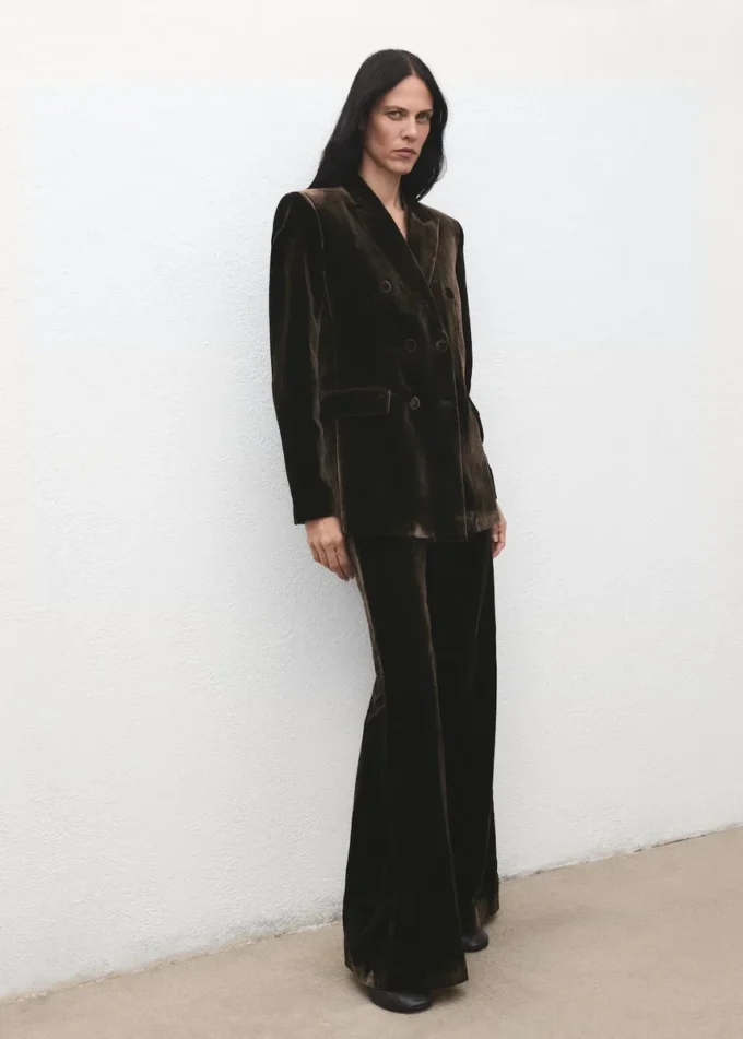 Pantalon de costume en velours Pantalon de costume en velours