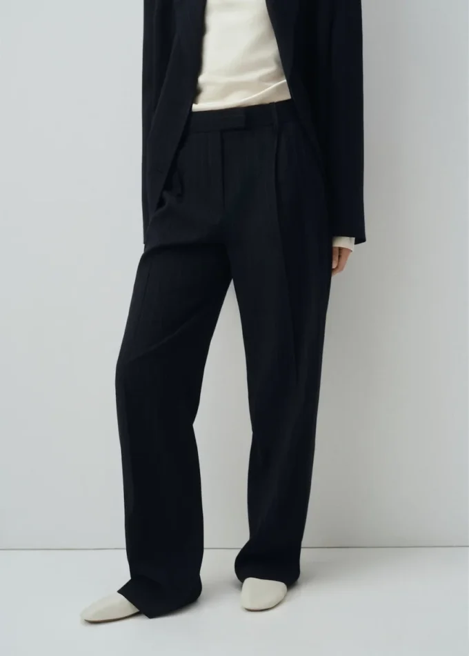 Pantalon de costume à fines rayures Pantalon de costume à fines rayures