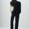 Pantalon de costume à fines rayures Pantalon de costume à fines rayures