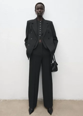 Pantalon de costume à pinces Pantalon de costume à pinces