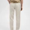 Pantalon de costume slim 100 % lin Amalfi Pantalon de costume slim 100 % lin Amalfi