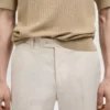 Pantalon de costume slim 100 % lin Amalfi Pantalon de costume slim 100 % lin Amalfi