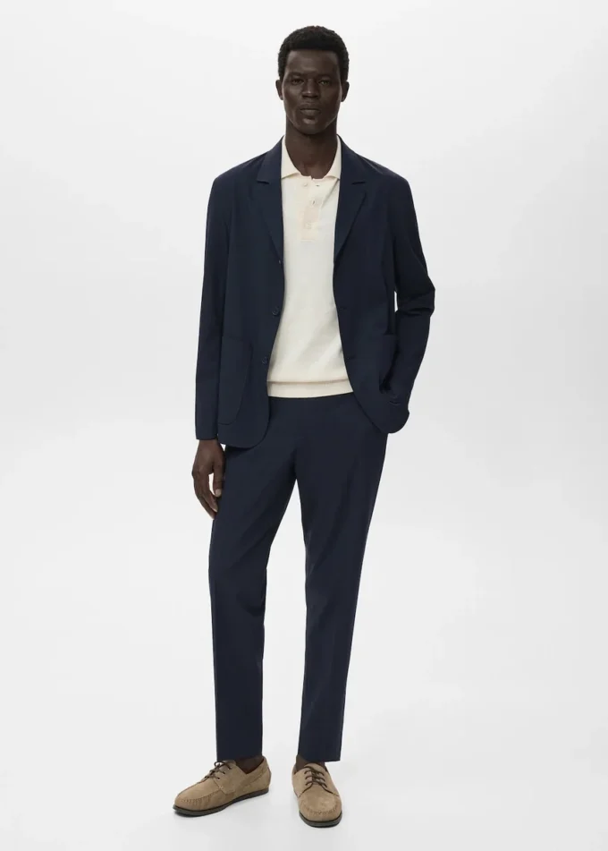 Pantalon de costume slim Pantalon de costume slim