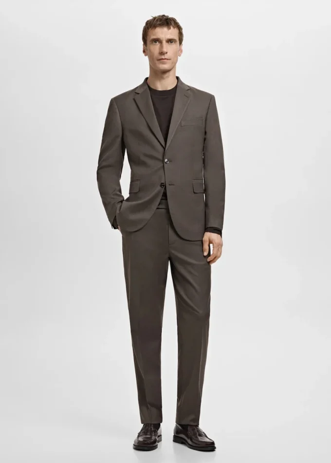 Pantalon de costume slim fit Milan