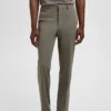 Pantalon de costume super slim-fit en tissu stretch Pantalon de costume super slim-fit en tissu stretch